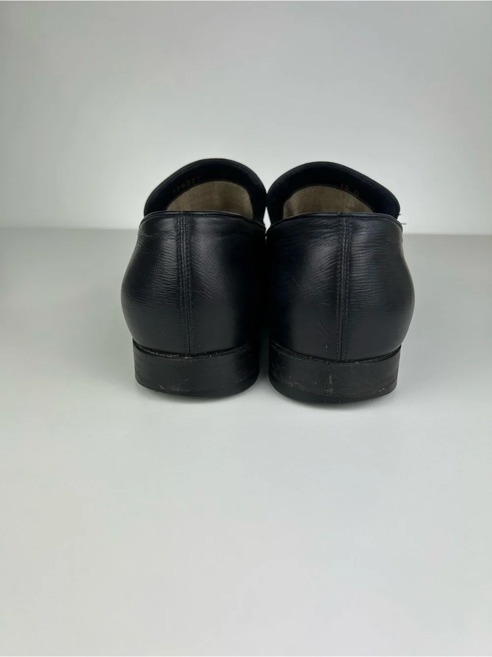 GUCCI MENS LOAFERS BLACK SIZE 10D